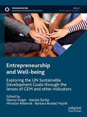 cover image of Entrepreneurship and Well-being